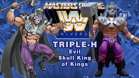 Triple H - Evil Skull King of Kings - Masters of the WW Universe - Unboxing and Review