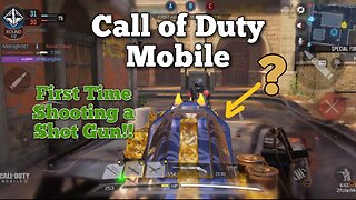 First Time Using A Shotgun! I Like It.. Somewhat.. Call of Duty Mobile w/ Controller