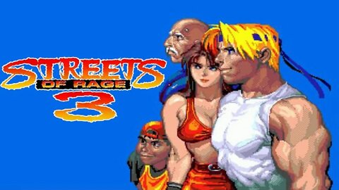 Street Of Rage 3 - Mega Drive (Stage 5-A)