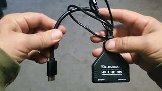 4k HDMI Splitter 1 in 2 Out