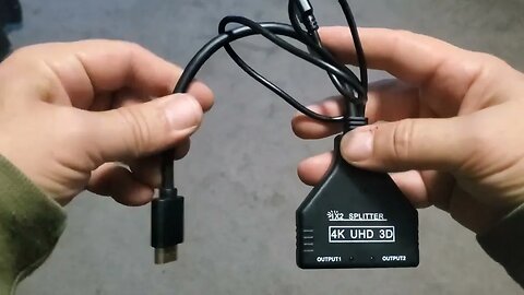 4k HDMI Splitter 1 in 2 Out