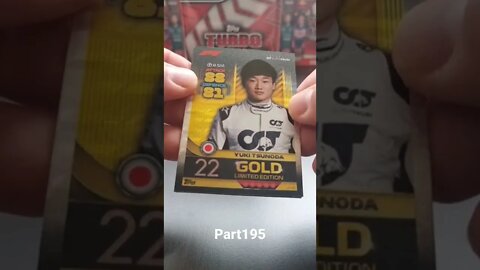 Topps Turbo Attax 2022 F1 Formula1 epic trading card opening best exclusive unboxing FRENCH GP2022