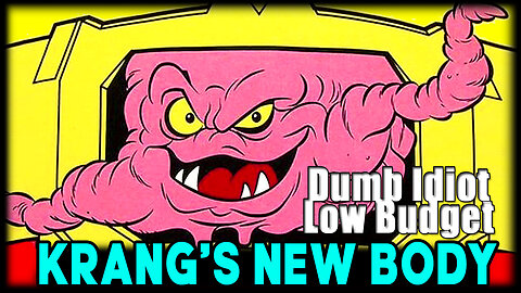 KRANG'S NEW BODY | funny voiceover | Ninja Turtles 80's Cartoon
