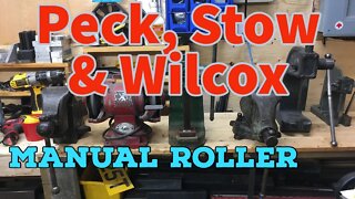 Peck, Stow & Wilcox Co. - Manual Roller