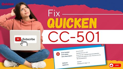 How to Fix Quicken CC 501 MWJ Consultancy #quicken