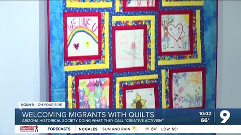 Arizona Historical Society introduces 'Welcoming Quilts' exhibit for asylum seekers