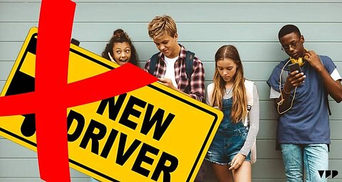 Why are teenagers not driving?