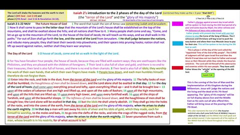 Isaiah 2 introduction to the 2 phases