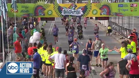 2:10 – 2:15 Saturday | Publix Gasparilla Distance Classic Finish Line