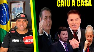 AGORA!! Bolsonaro SOBE em NOVA pesquisa FORA Lula / Filha de Silvio Santos CRITICA Danilo Gentili