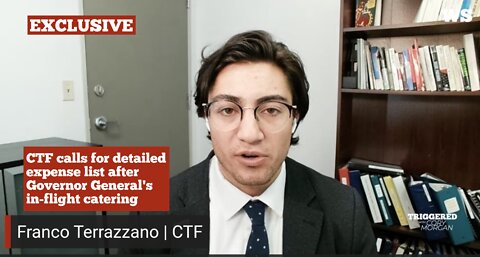 EXCLUSIVE: Franco Terrazzano of CTF on the Governor General’s flight