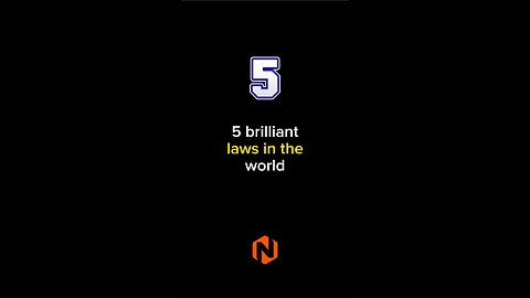 Five brilliant laws in the world