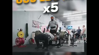 Julius Maddox 288kg no SUPINO para 5 reps! INCRÍVEL #Shorts