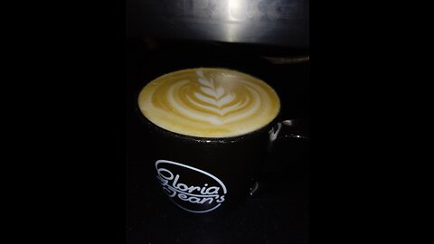 Best latte Art at Gloria jeans coffee