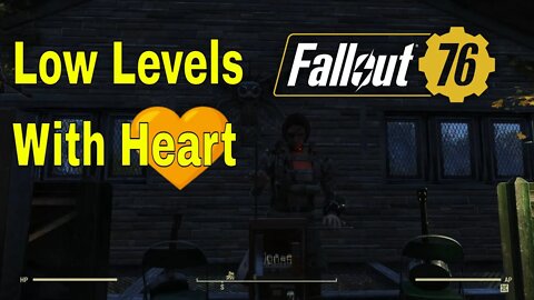 Fallout 76 Low Levels With Heart & Gamer Privilege