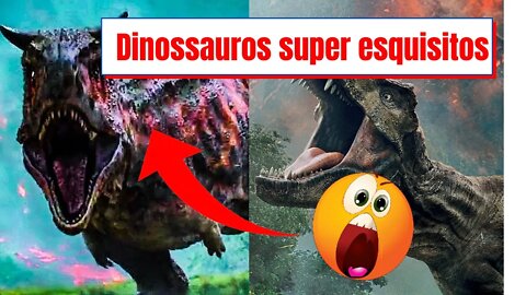 top 06 dinossauros estranhos - canal top 10