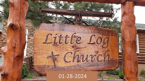 I was sent for this purpose | Little Log Church, Palmer Lake, CO | 01/28/2024