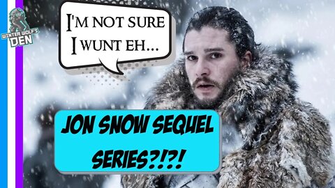 Do Fans Really Want This? [Jon Snow SEQUEL Series]