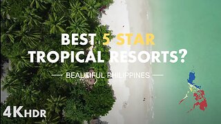 Philippines INCREDIBLE 4K HDR | Drone Footage of 5-STAR Luxury Filipino resorts | Bohol & Dapitan.