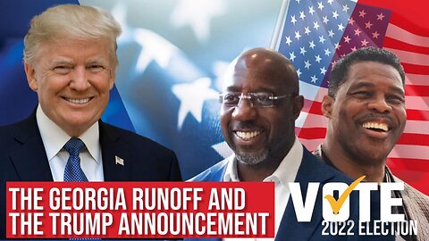 Praying for America | The Georgia Runoff and the Trump Announcement 11/17/22