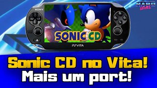 PS Vita - Mais um port! Agora com Sonic CD!