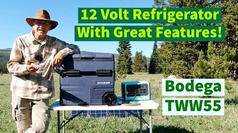 Cool 12 Volt Refrigerator! Bodega TWW55 Refrigerator/Freezer Review