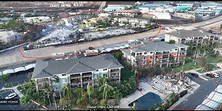 DAY AFTER FIRE FOOTAGE 4K Drone Lahaina Maui Fire - Longest _ Most Detailed Aerial View