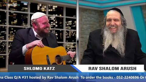 Shlomo Katz - Rebbe Nachman's Birthday United Souls Emuna Class Q/A #31 hosted by Rav Shalom Arush!
