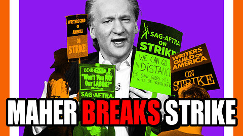 Maher And Barrymore Break The Writers' Strike