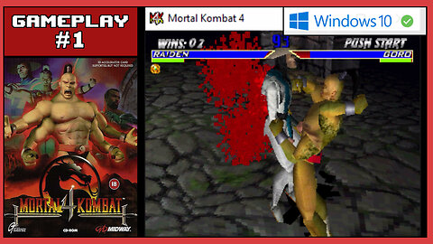 Mortal Kombat 4 (PC Gameplay, Windows 10, 2024) #oldgames #windows10 #gameplay #gaming #viral