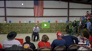 Governor Greg Abbott Encourages Texans To Vote Early in Von Ormy!