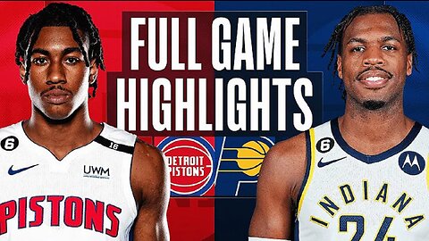 Detroit Pistons vs. Indiana Pacers Full Game Highlights | Apr 7 | 2022-2023 NBA Season