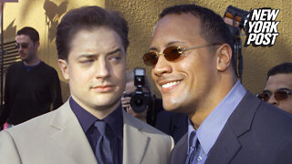 Why Dwayne Johnson is happy for his 'brother' Brendan Fraser