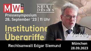 RA Edgar Siemund - Nur tote Kinder sind Beweis genug