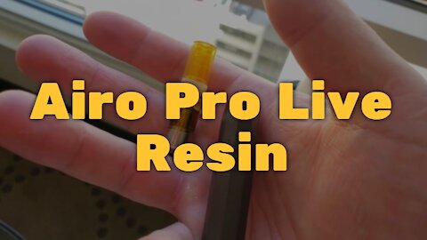 Airo Pro Live Resin: Strongest live resin cart so far