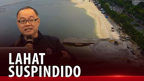 Reclamation projects sa Manila Bay, lahat suspendido —Atty. Joseph Literal