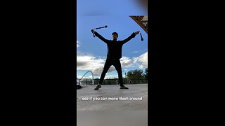 Double Nunchaku Juggle Tutorial