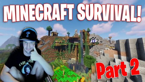 Minecraft Survival Gameplay Ep 2 | Minecraft Mondays