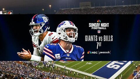 Dinner & Sunday Night Football: Giants @ Bills LIVE REACTION & COMMENTARY #nfl #snf #giants #bills