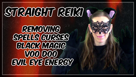 Reiki - Removing Dark Energy Curses Spells Hex's Evil Eye - Reiki Protection Symbols + Violet Flame