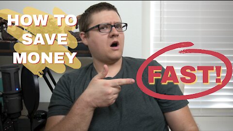 HOW TO SAVE MONEY FAST! (THE FASTEST SAVINGS STRATEGY)