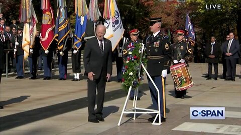Biden Gets Confused During Wreath-Laying Ceremony At Arlington National Cemetery