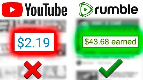 RUMBLE: EARN MONEY Re-Uploading Videos (How to Make Money on Rumble)