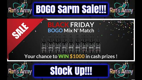 Rats Army BOGO $arm Sale!!! Mix and Match | Ends Nov 30th!!!