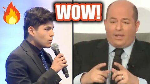 Brian Stelter ROASTED By College Freshman & My Russia Take Updated!