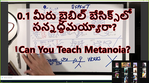 మీరు "మెటానోయా" నేర్పించగలరా? - Teaching Repentance - (English/Telugu)