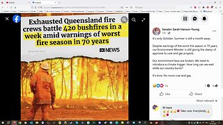 Coal and Gas does NOT cause bushfires