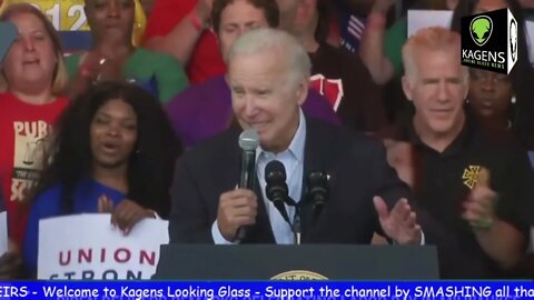 PRESIDENT BIDEN PUSHING OUT GAS DURING HIS LABOR DAY SPEECH 🤣
