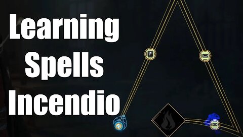 Hogwarts Legacy Learning Spells (Incendio)