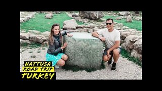 Turkey Road Trip Part 11 | Exploring HATTUŞA in Turkey 2021 | The Sacred Green Stone of HATTUŞA